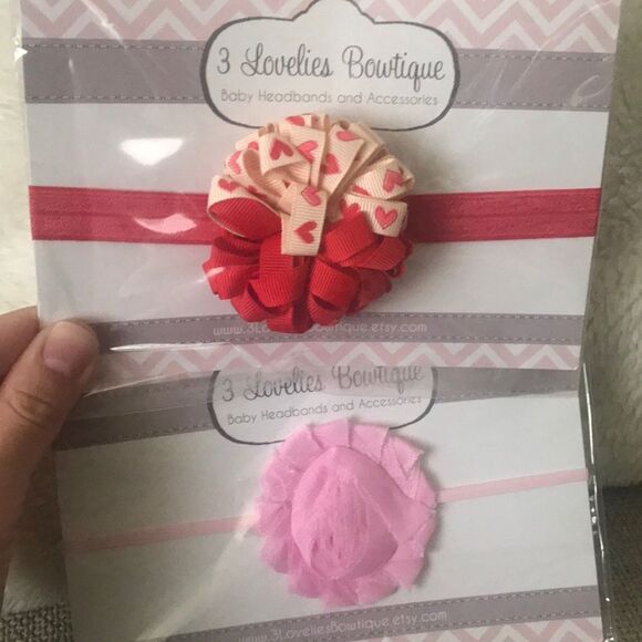 Other - Brand New 2 Baby Girl Headbands